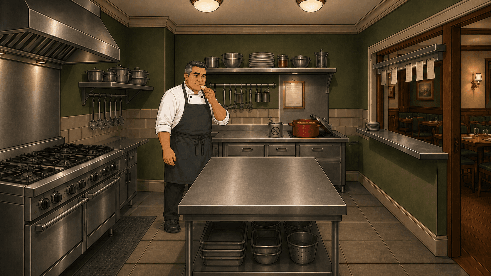Capa da história The Chef Who Could Not Taste