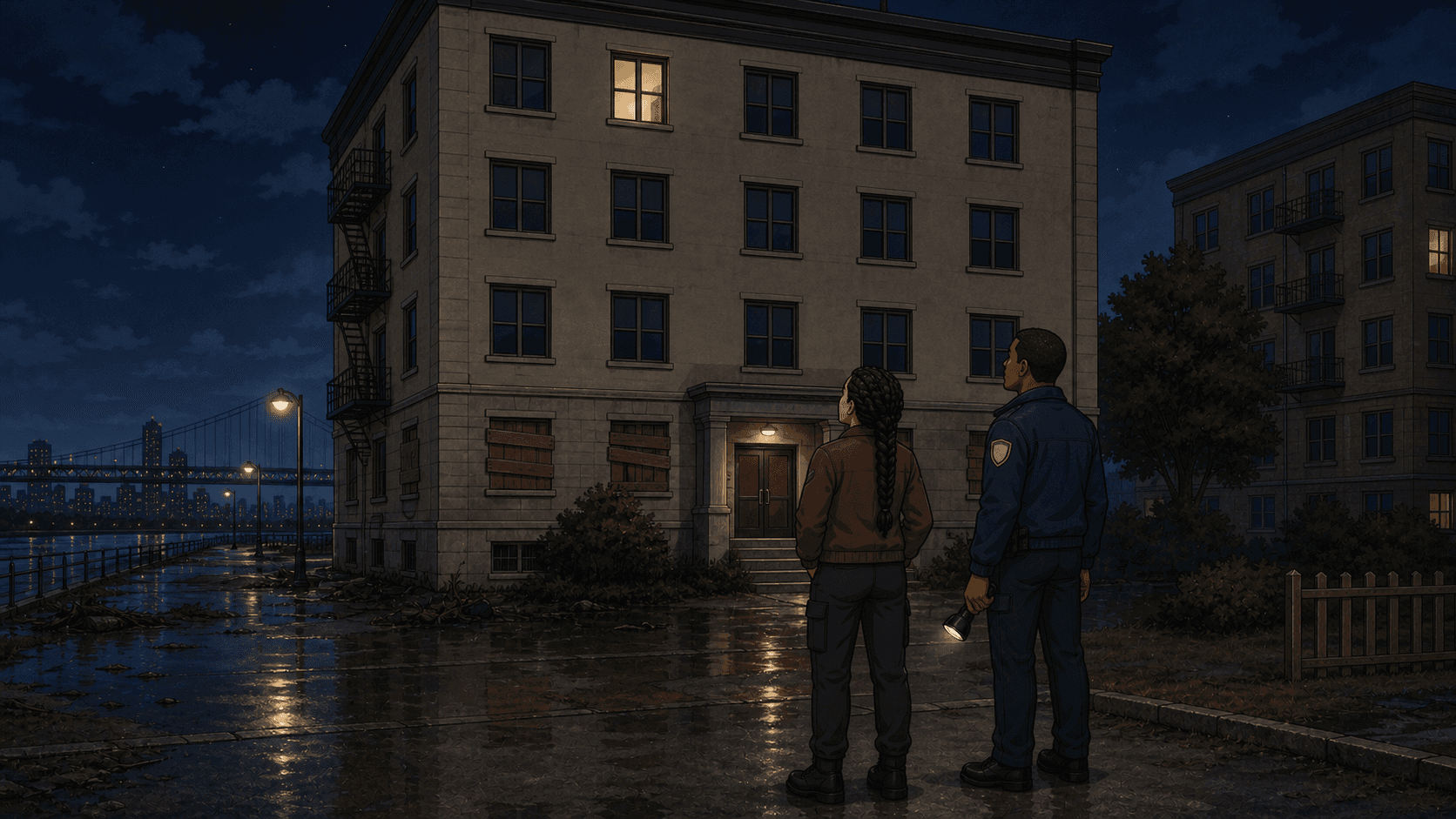 Capa da história The Last Light in Building C