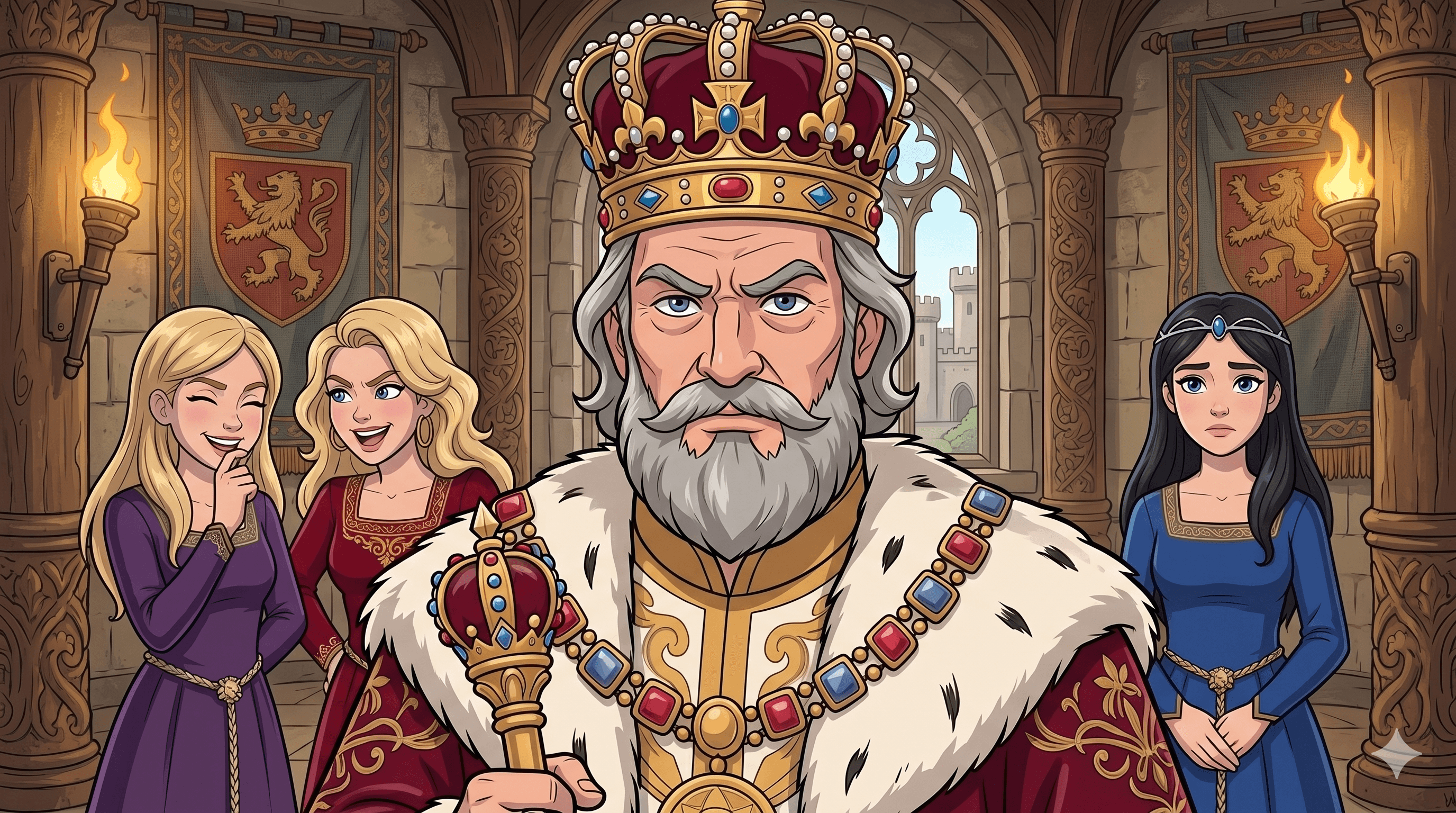 Capa da história The Proud King