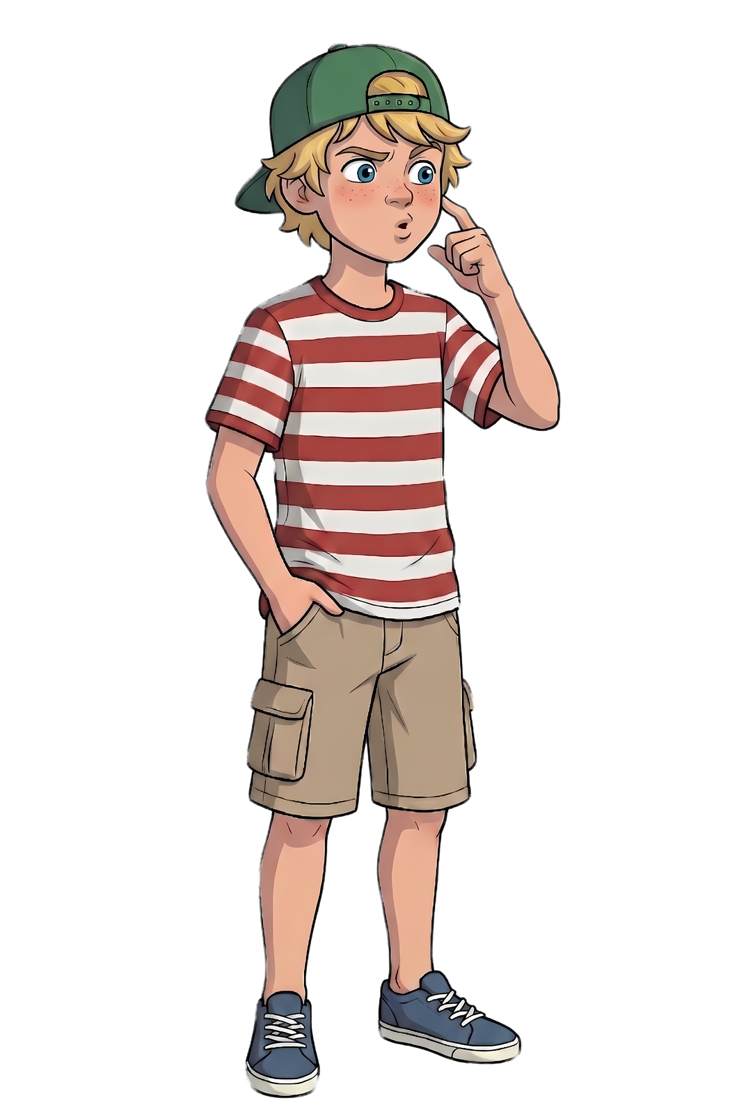 Carl curioso para descobrir seu nível de inglês